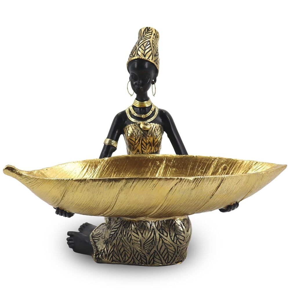 4306 African Statues and Sculptures for Home Decor, Tribal Art Figurines
